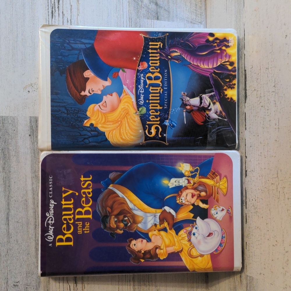 Disney princess vhs